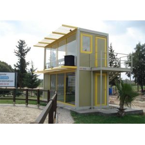 Modern Modular House Container - Galvanized Steel Structure, Sandwich Panel