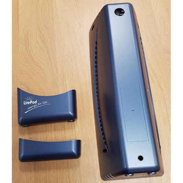 Quality Durable Plastic Injection Moulded Components LED Lamp Shell Long Lifespan for sale