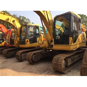Used Komatsu PC130-7 Crawler Excavator SAA4D95LE-5 engine 12T weight with