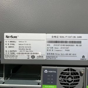 NetSure731 A61-S3 Embedded Rectifier Modules 9U Adapter Communication Cabinet