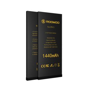 1440mAh Capacity Apple Iphone 5 Battery 100% Cobalt With Double IC