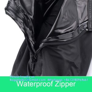 Waterproof Shoe Covers, Reusable Foldable Rain Boot Shoe Cover With Zipper, Non