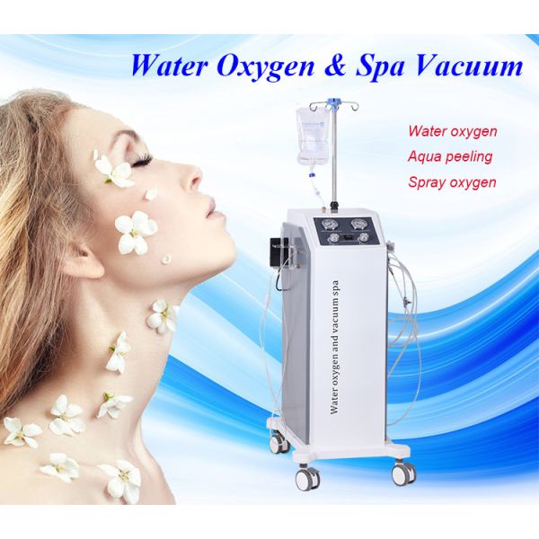 Water Microdermabrasion Machine , Spa Beauty Oxygen Jet Peel Machine