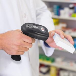 Long Wireless Transfer Distance Mobile 2D Inventory Barcode Scanner