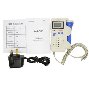 Wholesale Jumper Handheld Pocket Digital Fetal Doppler JPD-100B 2.5MHz Home Use Baby Heart Rate Detector Monitor with Rechargeable from china suppliers