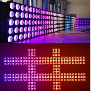 Stage Light LED Dot Matrix Blinder 5x30w RGB 3in1 COB DMX512 Wall Wash Matrix
