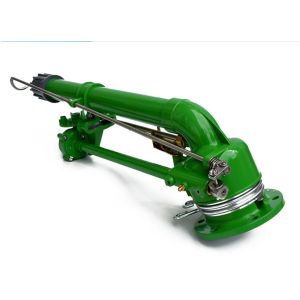 2 Inch Raingun Irrigation Agriculture High Volume Impact Sprinkler With Fix