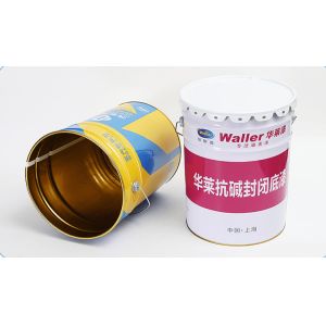 18 Liter Open Head Metal Buckets Intended For Packaging Of Hot Tar Bitumen \