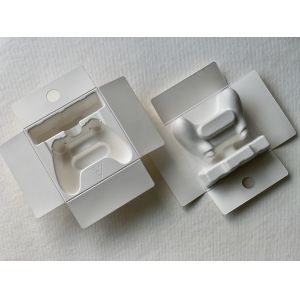 Buy cheap Smooth Rigid Molded Pulp Packaging For Game Controller Thermoformed from wholesalers