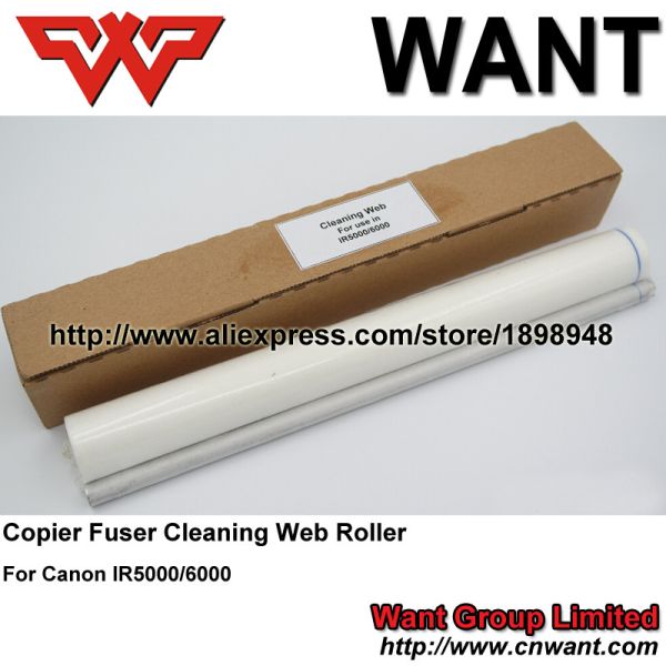 Copier Parts for Canon IR5000 IR6000 IR5020 IR6020 IR5570 IR6570 IR7200 IR8500 Fuser Cleaning Web Roller FY1-1157-000