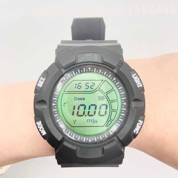 Quality Wireless Watch Type Personal Dosimeter Sound And Light Alarm Dose Rate Radiation Measurement for sale