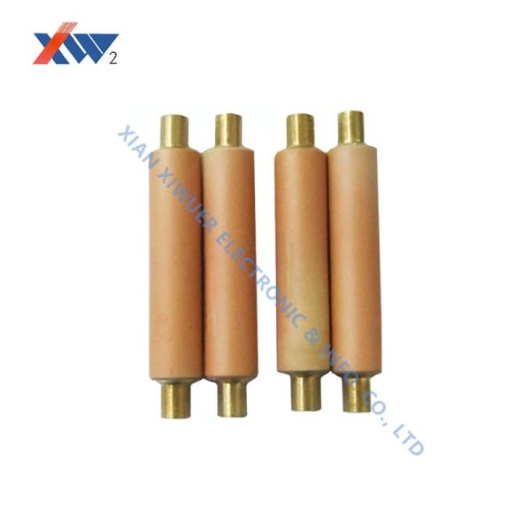 12KV 40pF ceramic capacitors rod used for 3.6kV~40.5kV high voltage presence