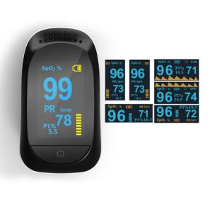 Class II OLED Display Oxygen Pulse Oximeter With 3mmHg Accuracy