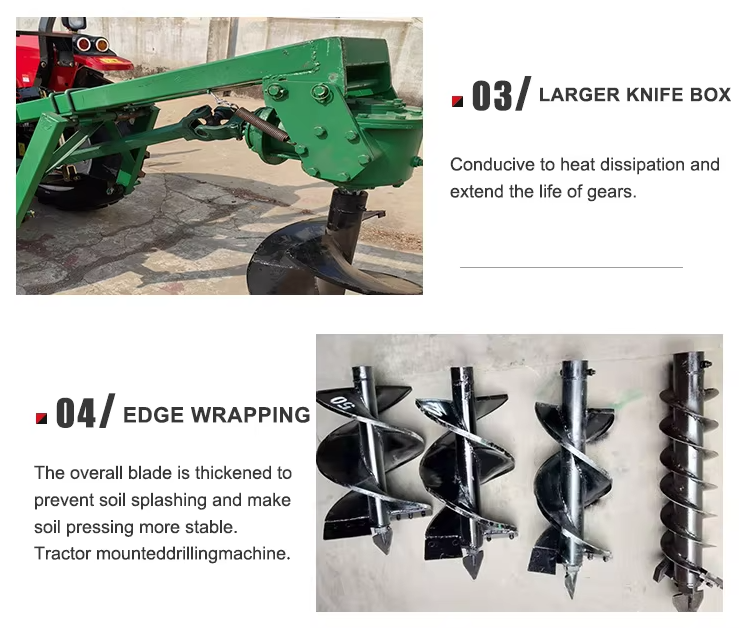 1W series tractor Post Hole Digger Tree Planting Earth Auger for Sale 1W-40