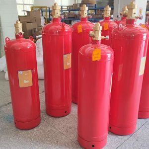 70-130L Environmental Friendly FM200 Cylinder Custom Fire Extinguishing System