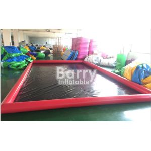 Customized Water Containment Mat Portable Blow Up Car Wash Mats