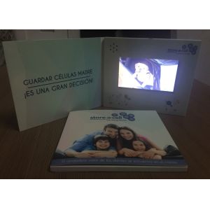 Wholesale Advertisement and promotion Use 5inch LCD screen video brochure with A5 size silver for healthcare marketing from china suppliers