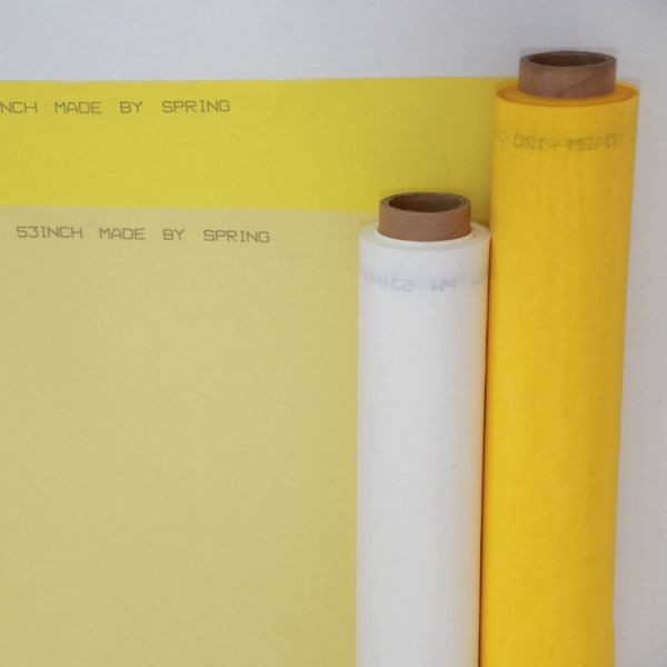 Stable Tension Monofilament Polyester Screen Mesh , Monofilament Silk Screen