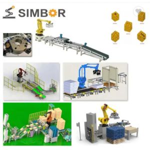 pneumatic gripper for robotic arm pallet stacking handling robot packaging