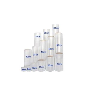 Transparent Plastic LDPE Wrapping Film 15μM Thickness Polyethylene Customized