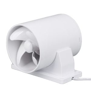 125mm Plastic Axial Flow Fan Custom Design for HVAC Ventilation Exhaust Air