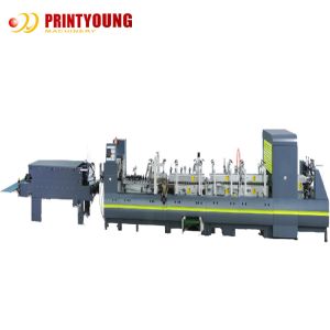 YC1100 All In One Paste Box 24KW Folding Gluing Machine