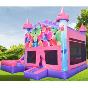 2024 Commercial Bouncy Castle Water Slide Inflatable Bounce House with