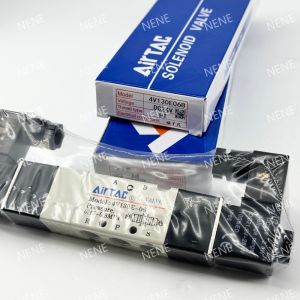 4V230C-08 Electromagnetic Valve AIRTAC For Precise Fluid Regulation 5 port 3