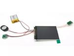 7 inch TFT LCD display video module with control buttons used for custom POP