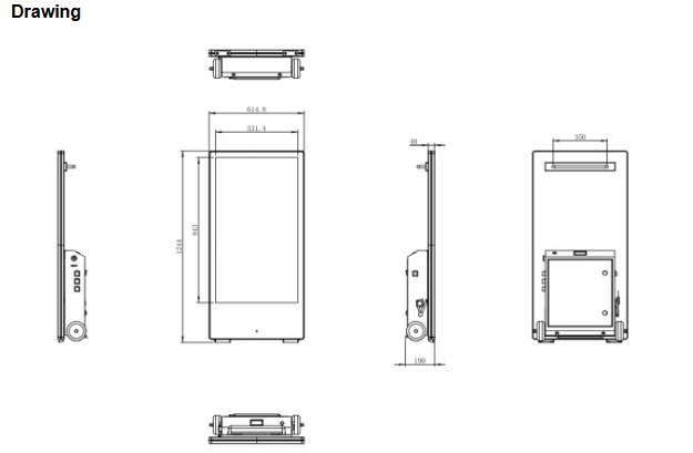Portable Digital Signage Poster