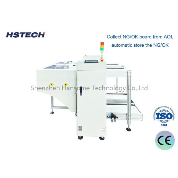Magazine Collection PCB Handling Equipment with Button Control PCB NG / OK