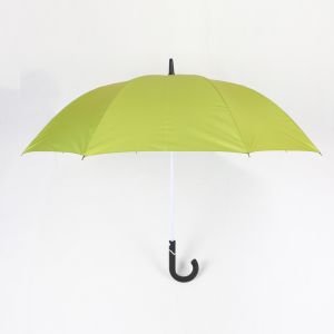 Wholesale Uv Protection Curved Handle Umbrella With Plastic J Handle Automatic Open from china suppliers