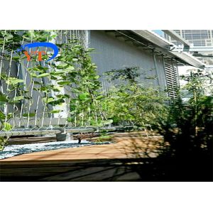 2.0mm SUS304 Stainless Steel Woven Wire Mesh Cable Netting 100x100mm For Plant