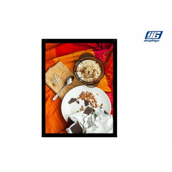 Quality Ultra-Slim Aluminum Profile Led Poster Light Box For Advertising / A2 Snap Frames for sale