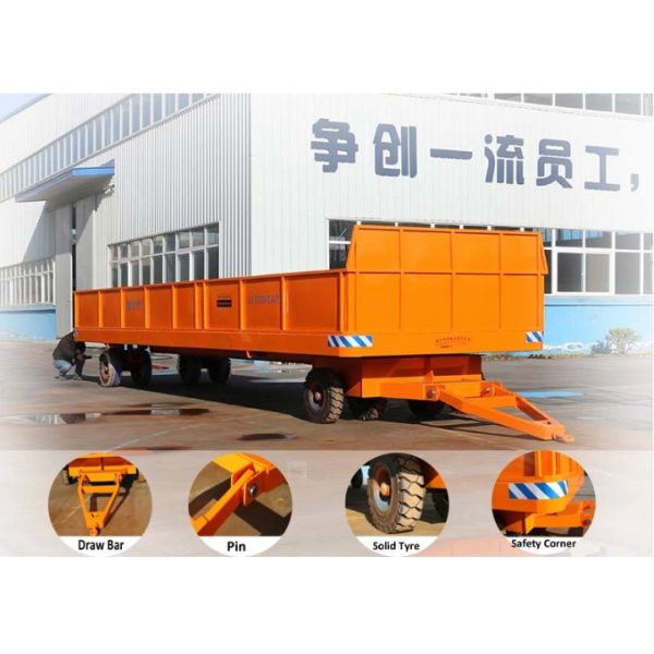 Industrial Trailer Versatile Workshop Trailer Suitable For Towing By Powered Carts Or Forklifts Offering And Material Transfer