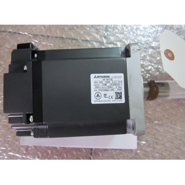 Quality MITSUBISHI 750W Remote Control HF-KP73K Industrial AC SERVO MOTOR 3000r/min for sale