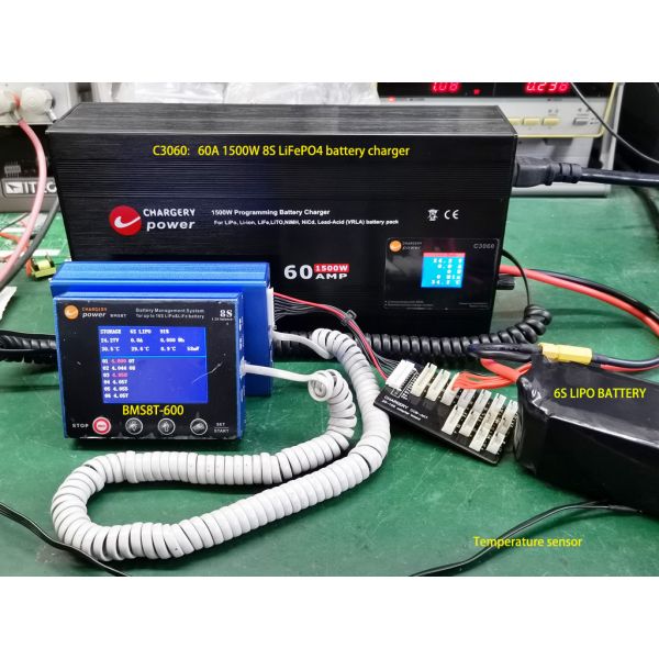 29.4V 7S LiPo NCM Battery Charger For Lithium Batteries 1A To 60A Adjustable