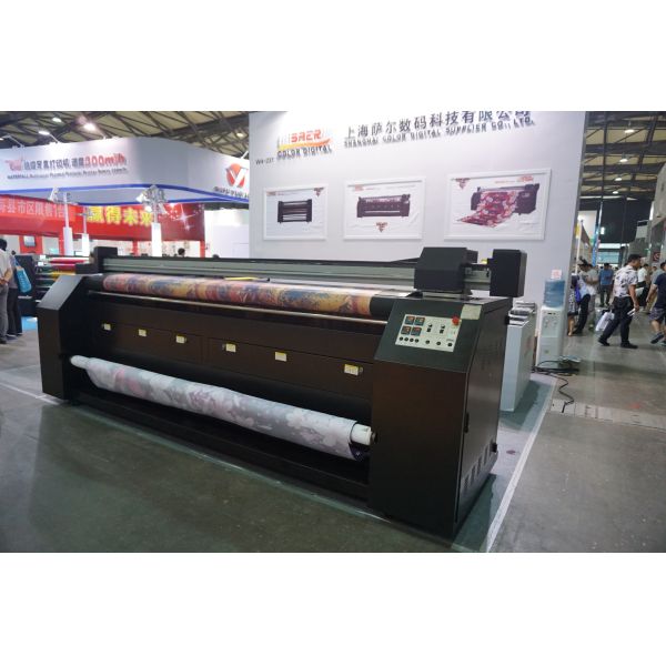 Quality Feather Flags Sublimation Printing Machine / Digital Printing On Fabric Machines for sale