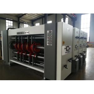 Computer Adjust Automatic Flexo Printer Slotter Die Cutter , Flexo Corrugated