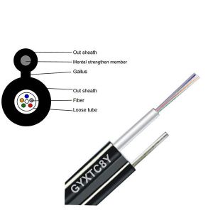 FIG 8 Fiber Optic Cable GYXTC8Y 4 6 8 12core G657A1 G652D for Internet