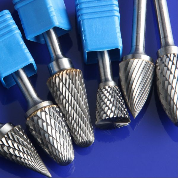 Quality Customization Rotari Tool 6mm Double Cut Tree Shape Tungsten Rotary File Carbide Burr for sale