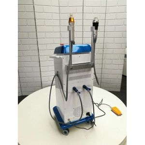 Newest vertical RF micro needling skin rejuvenation machine with two handles non