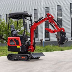 EPA CE Mini Crawler Digger Accept Customized 1.5 T Mini Excavator