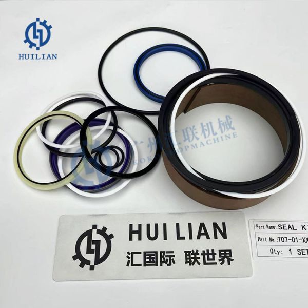 Komatsu 707-01-XX140 70701XX140 Bulldozer Oil Kit Seal Group Kit Bulldozer Oil Sealing for D20-5 D20-7 D21A-8E0 D21P-8E0 Pushdozer Seal