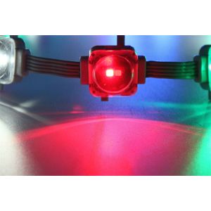 Outdoor Waterproof RGB LED Point Light IP67 0.75W DC12V DMX512 SMD3535