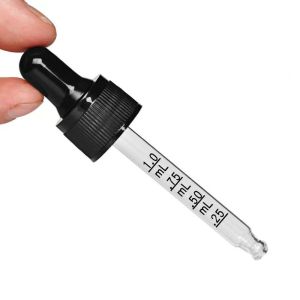 China Convenient 20mm Pp Plastic Glass Dropper With Tick Mark for Precise Measurements on sale