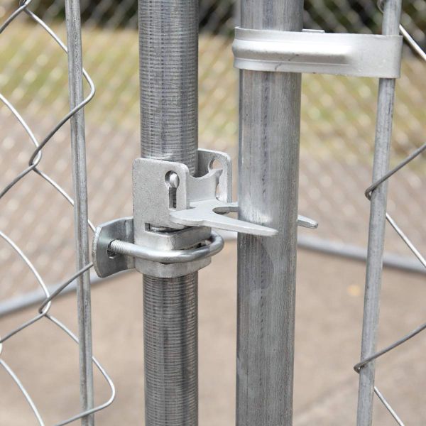 Large outdoor galvanized cheap chain link dog kennel 7.5x13x6ft(2.3x4x1.8m) 2.3mm wire diameter
