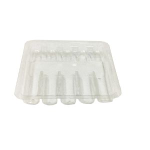Customized Clear Blister vial tray medicine tray with multiple specification