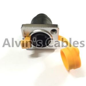 Metal Round Waterproof RJ45 Connector IP65 Environmentally Friendly Materials