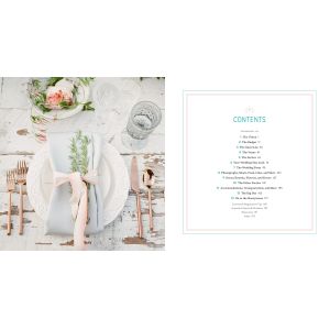 Undated A4 Custom Personal Planner Hard Cover For Bridal Wedding Diary